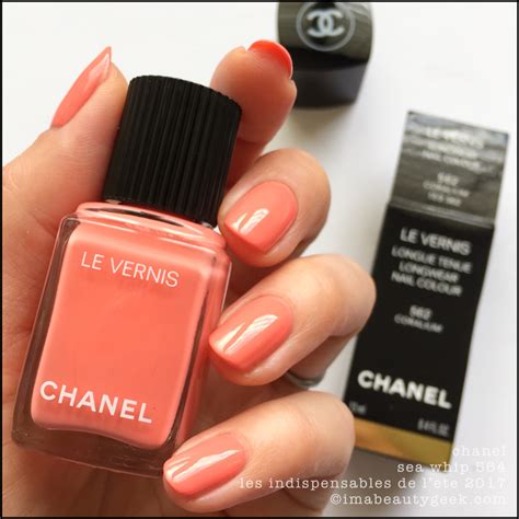 chanel sea whip nail polish|CHANEL CRUISE COLLECTION 2017 LE VERNIS .